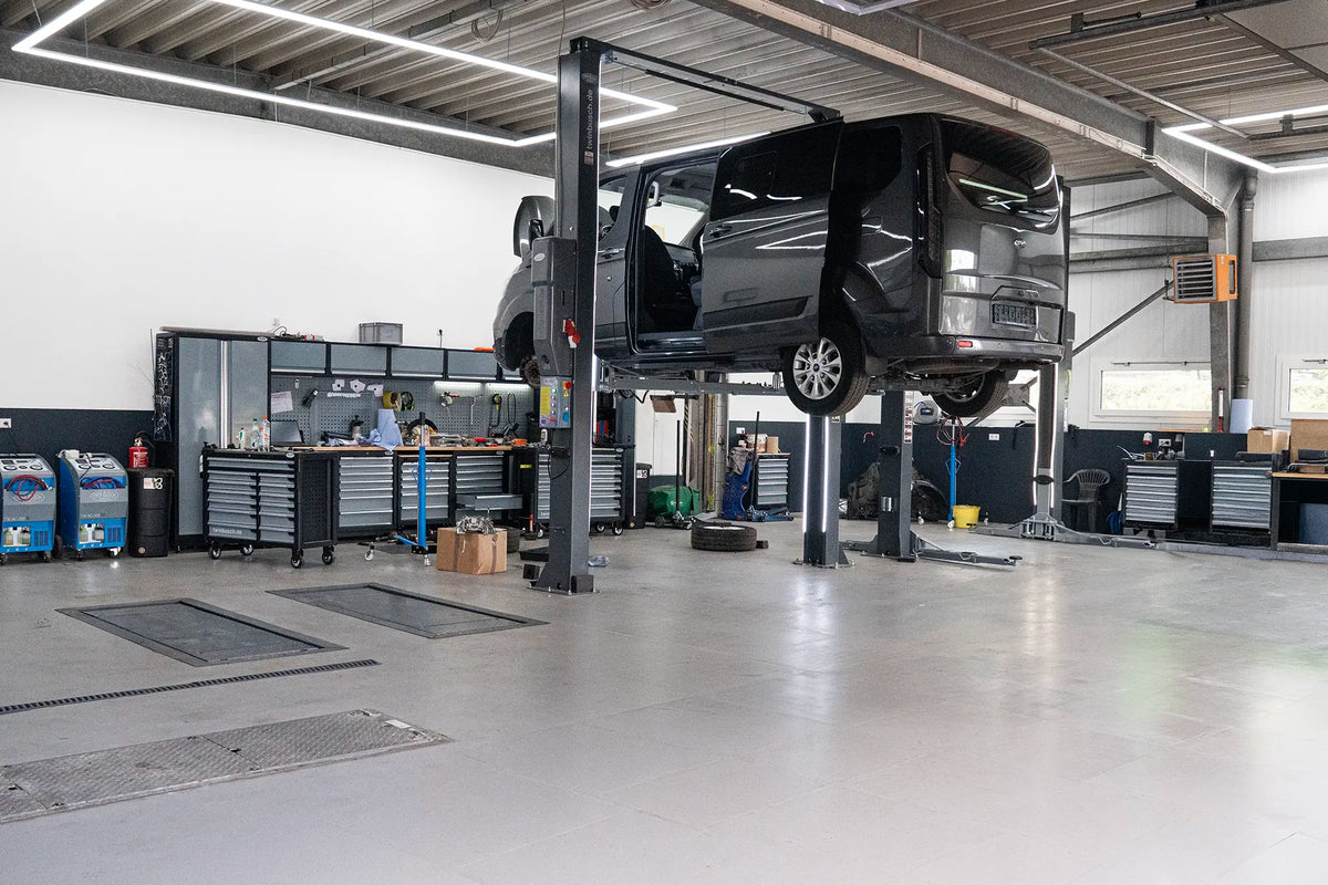 Beratungsbereich im Autohaus